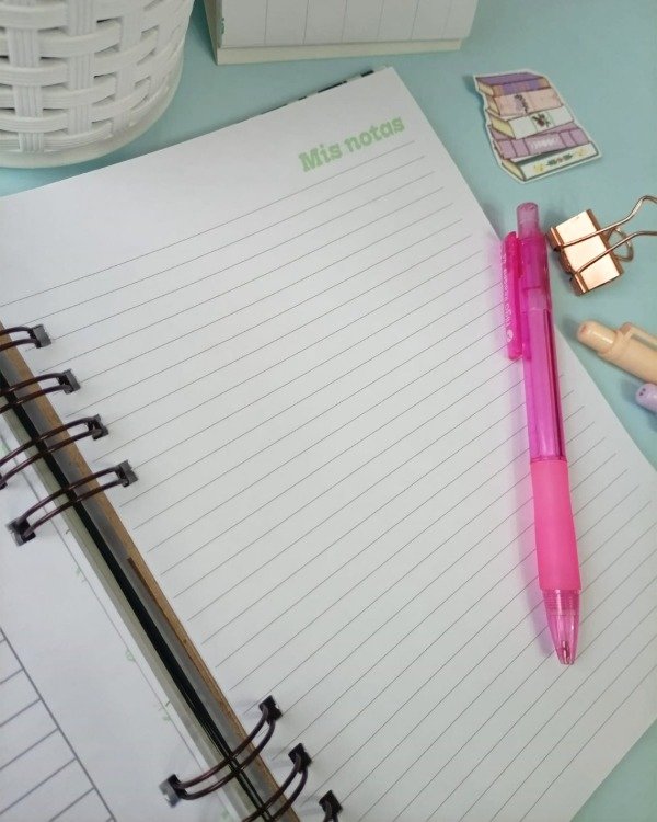 Producto - Agenda semanal vertical con horarios Serena - 5