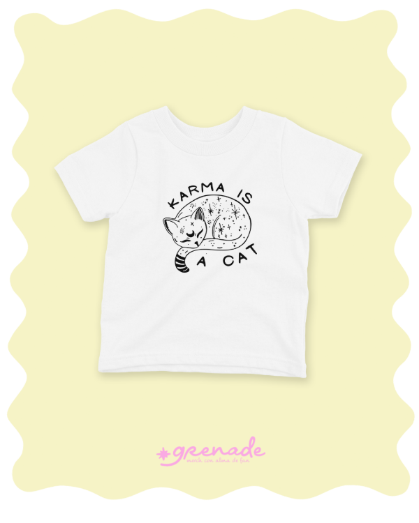 Baby tee "karma"