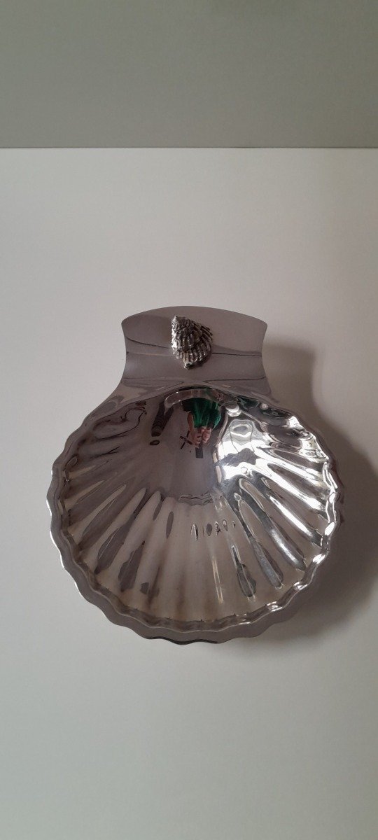 Producto - Despojador con baño de plata con caracol