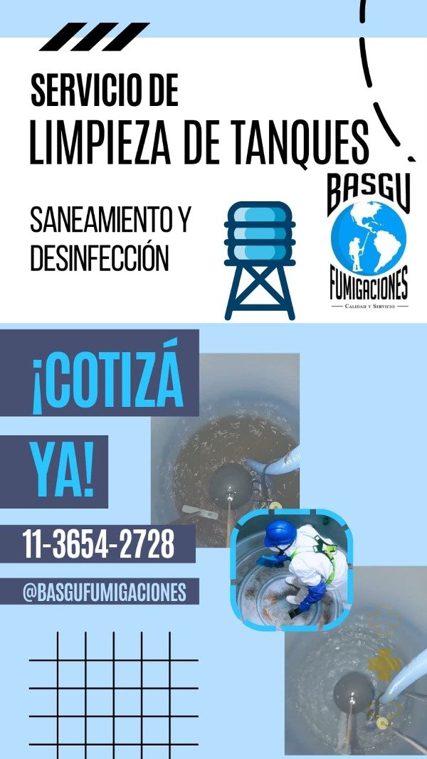 Producto - LIMPIEZA DE TANQUES DE AGUA
