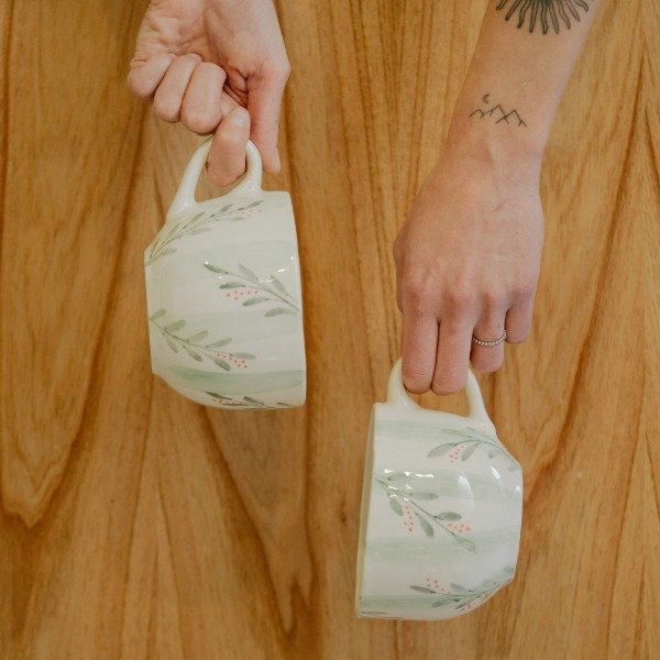 Producto - Tazón hojas verdes