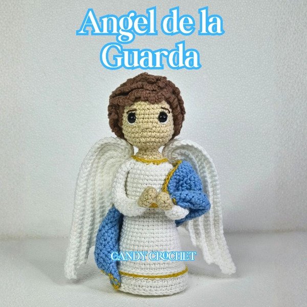 Producto - Angel Tejido a Crochet  20 cm