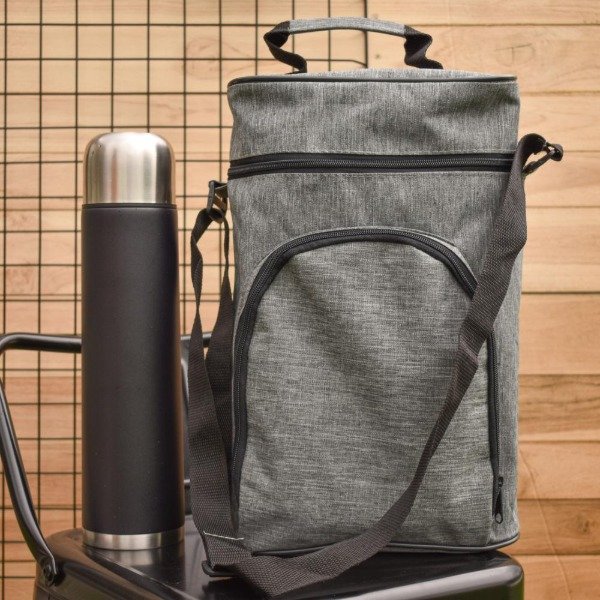 Producto - Bolso Matero impermeable Gris con bolsillo