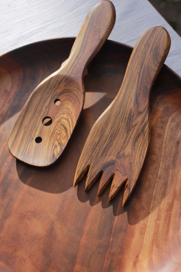 Producto - Par de cubiertos 7x23cm Guayubira