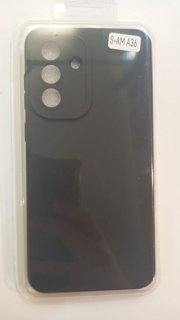 Producto - Funda Silicone Case Negro para Samsung A36