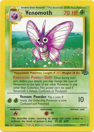 Producto - Venomoth 29/64 Jungle Unlimited