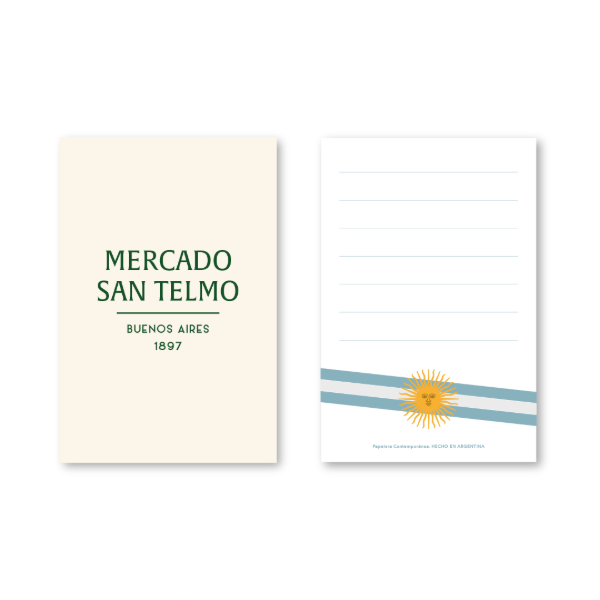 Producto - Postal Estampilla MERCADO SAN TELMO - 1987