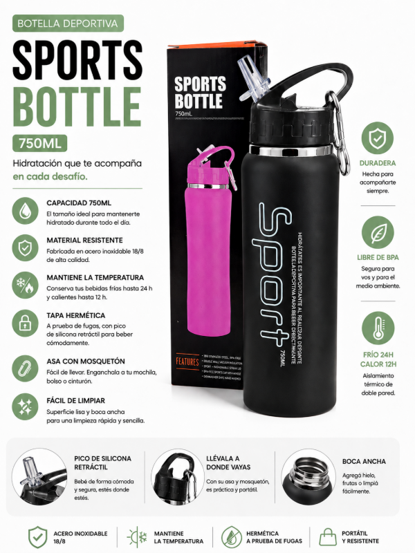 Producto - Botella deportiva