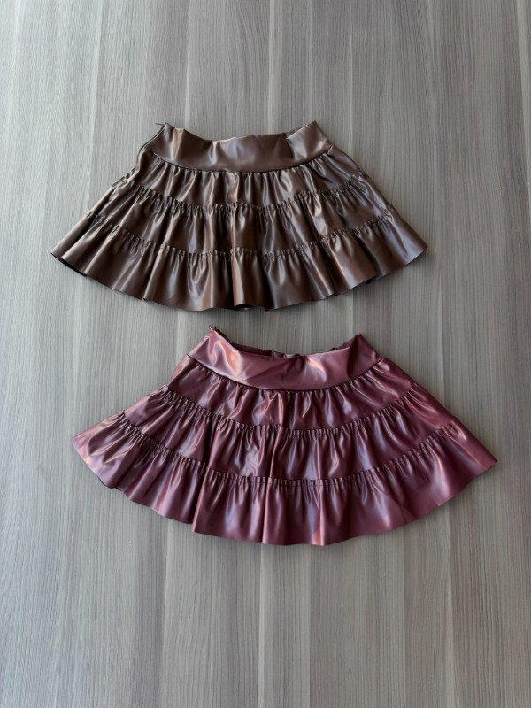 Producto - Pollera Gabriela chocolate - 2