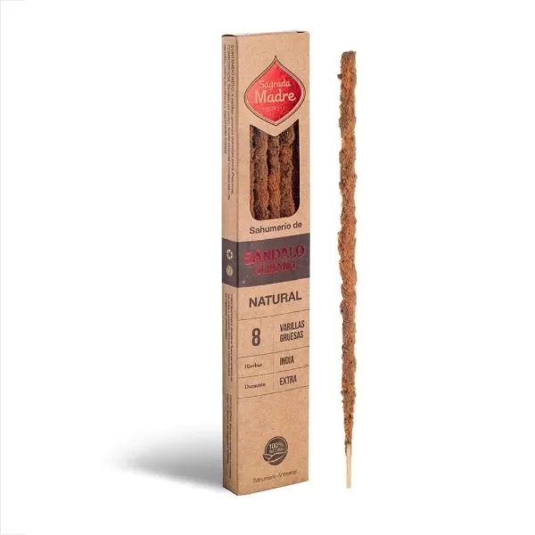 Producto - Sagrada Madre Sahumerios Natural 8u