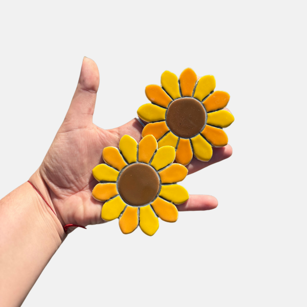 Producto - Formas de ceramica - Girasol extra grande