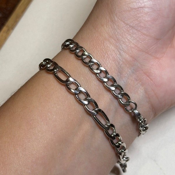 Producto - Pulsera plateada personalizada I - 1
