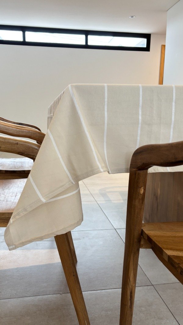 Producto - Mantel Rayas Blancas - 3