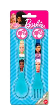Producto - Cubiertos -PP- (Pack x2) "Barbie"