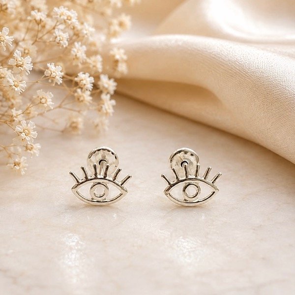 Producto - Aros abridores ojos turco en Plata 925