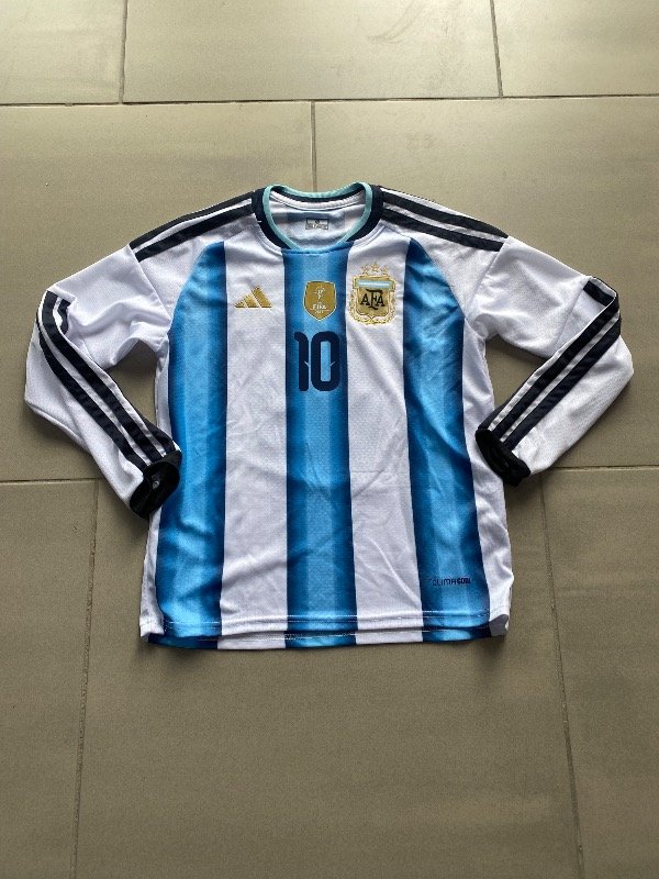 Argentina 2026 titular Mangas Largas