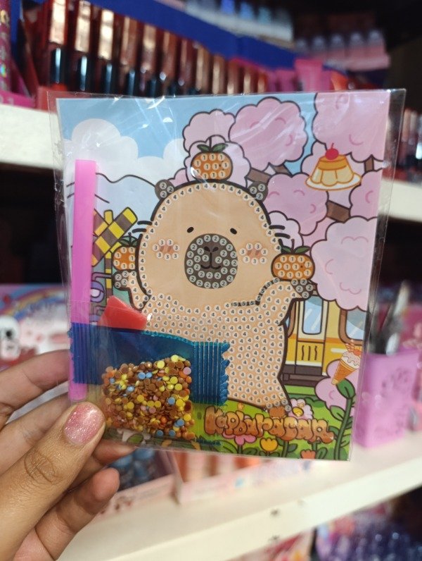 Producto - Diamont paint Stitch/ Capibara