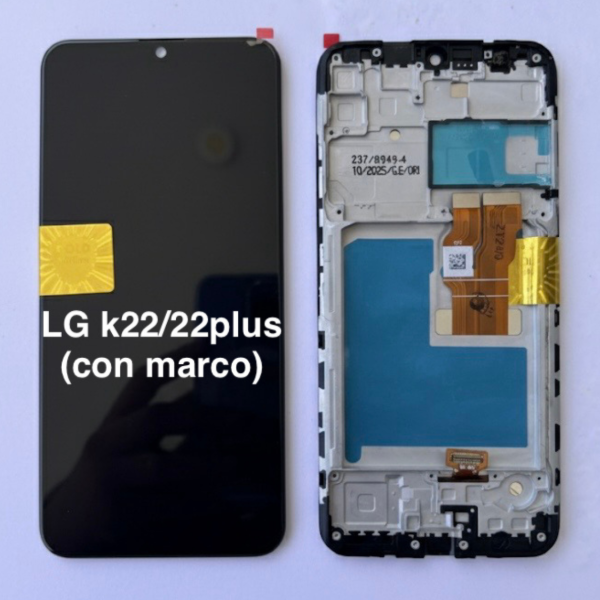 Producto - Modulo LG K22 / K22 Plus Gold Edition (c/m)