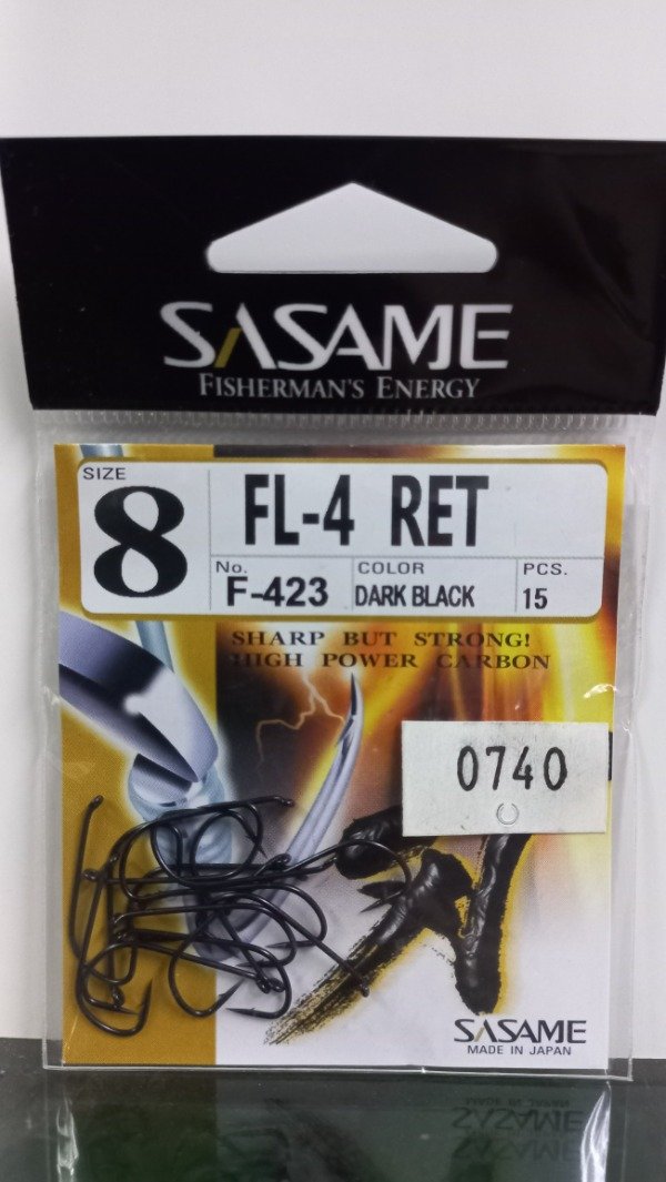 Producto - Anzuelo Sasame F-423 FL-4 RET