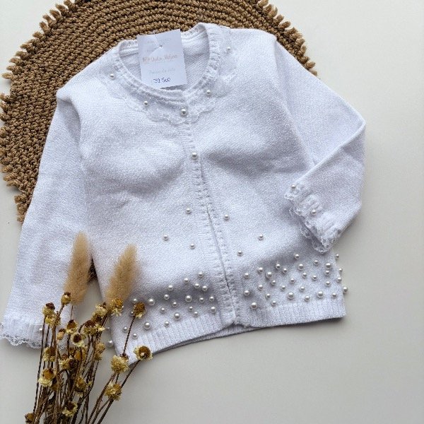 Producto - Cardigan perlitas talles del 2 al 6