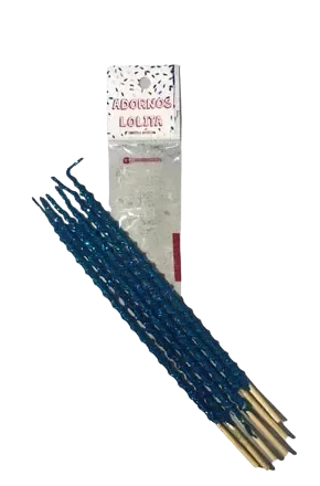 Producto - Vela larga espiral x unidad