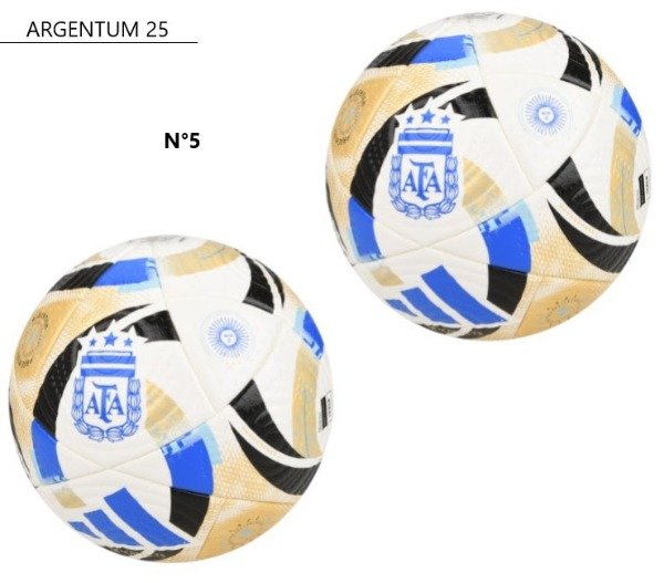 Producto - Pelota Fútbol N5 ARGENTUM 25