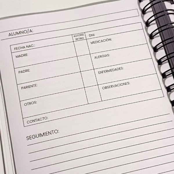 Producto - Agenda docente Nivel Inicial Varios - 2