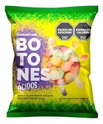 Producto - GOMITAS GAMAGAM BOTONES ACIDOS 500GR
