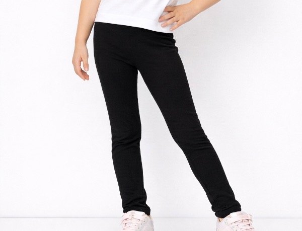 Producto - CALZAS LYCRA FRIZADAS NIÑA LISAS