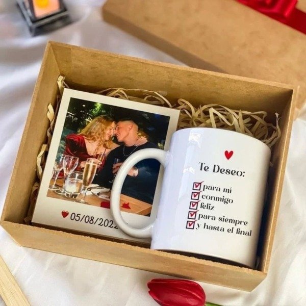 Producto - Taza personalizda mas foto y caja!