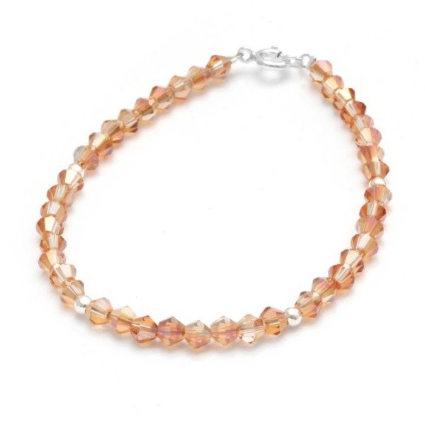 Producto - Pulsera Cristal Ambar 18Cm