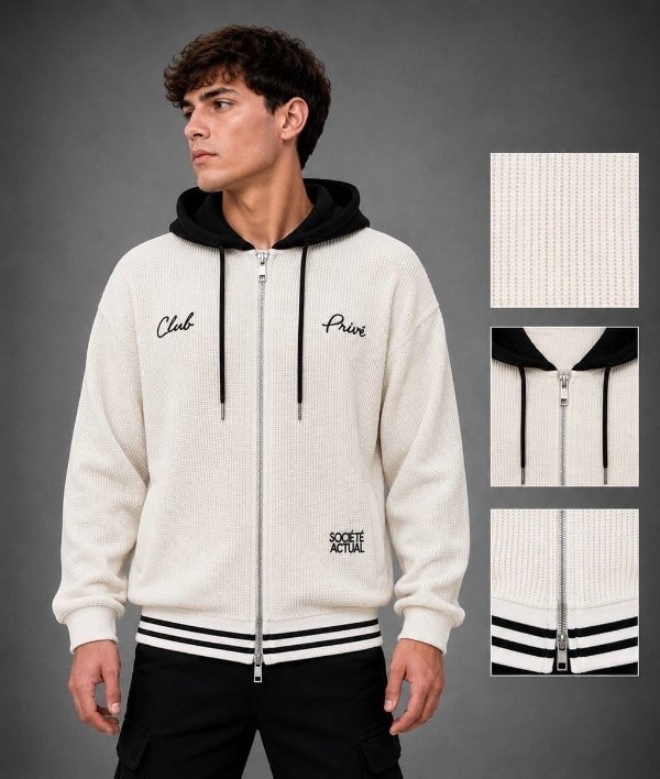 Producto - CAMPERA CLUB PRIVÉ white