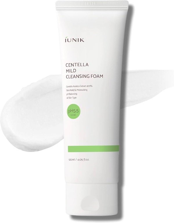 Producto - Iunik - Espuma limpiadora suave Centella 120 ml