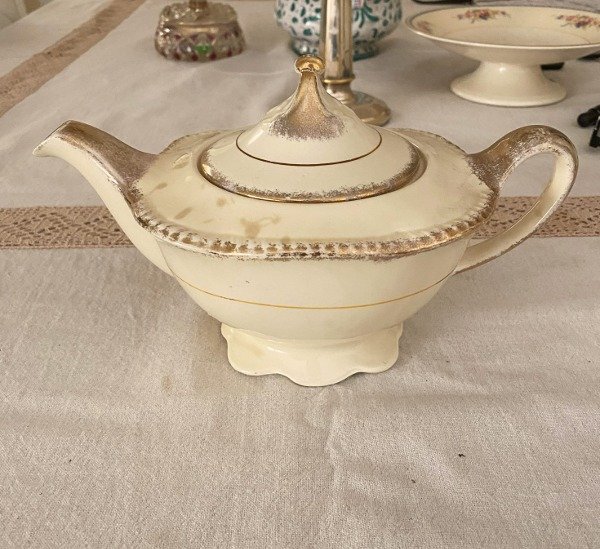 Producto - Tetera Inglesa Woods Ivory Ware Antigua OUTLET
