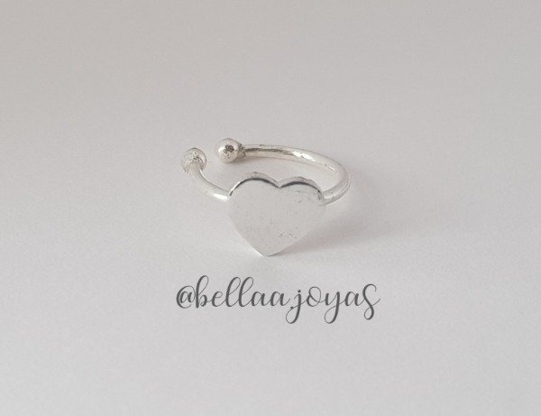 Producto - Cuff Corazon Solitario