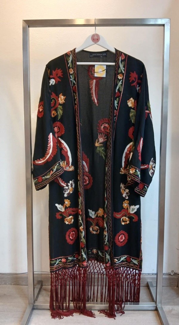 Producto - Kimono ZARA (XS) bordado
