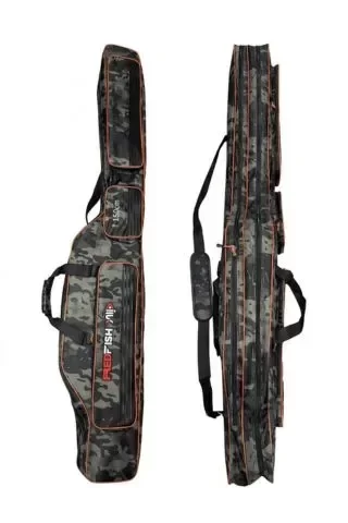 Producto - Funda semirigida RED FISH Camuflada verde y negra 1,50 M