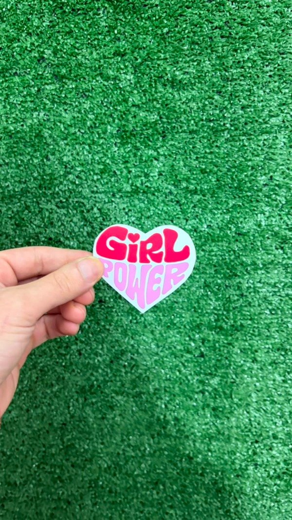 Producto - Stickers Fitness - Para Termos - GIRL POWER 2