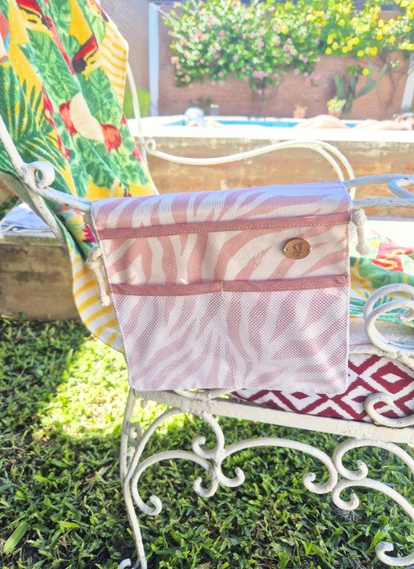 Producto - Estuche Playero - Cebra Rosa