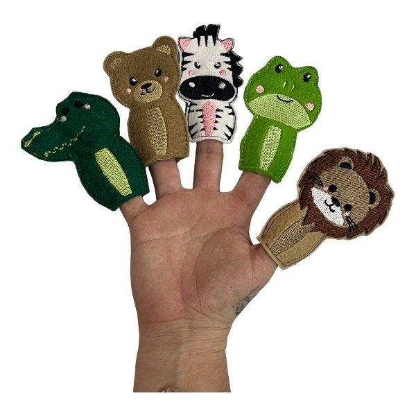 Producto - Titeres de dedos Selva