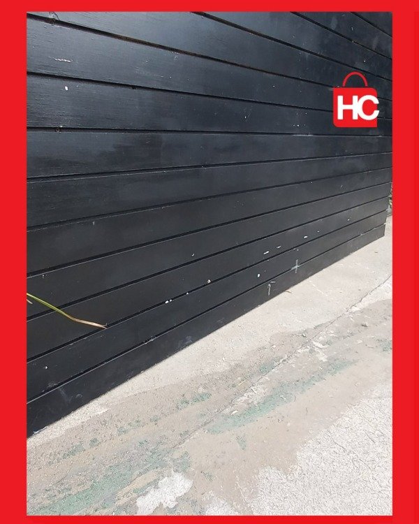 Producto - Panel ranurado exhibidor comercial de gran formato en color negro - 4