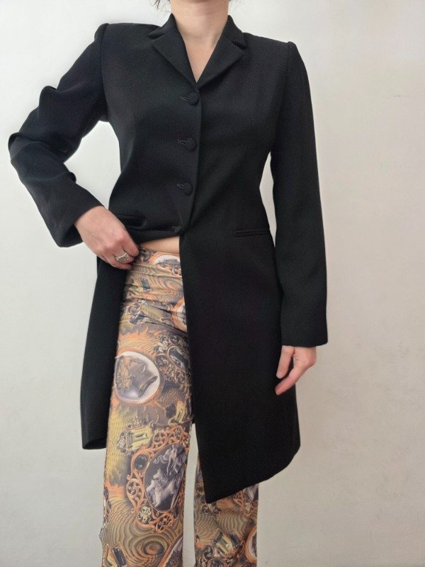 Producto - Tapado Largo Negro Principe