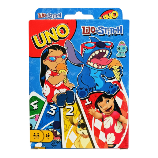 Producto - Juego de Cartas UNO Edicion Especial Lilo y Stitch - 0