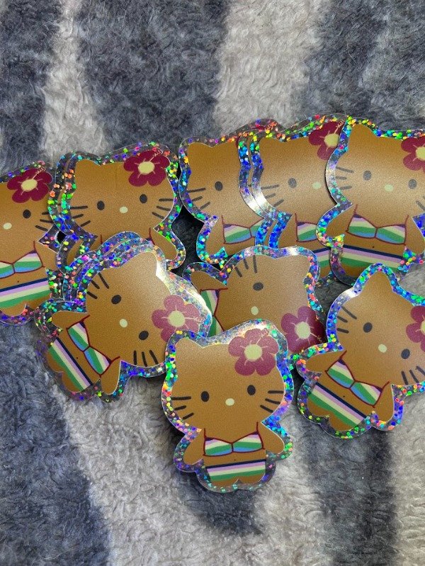 Producto - KITTY bronceada sticker