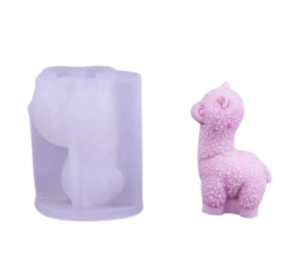 Producto - MOLDE SILICONA MINI LLAMA ALPACA