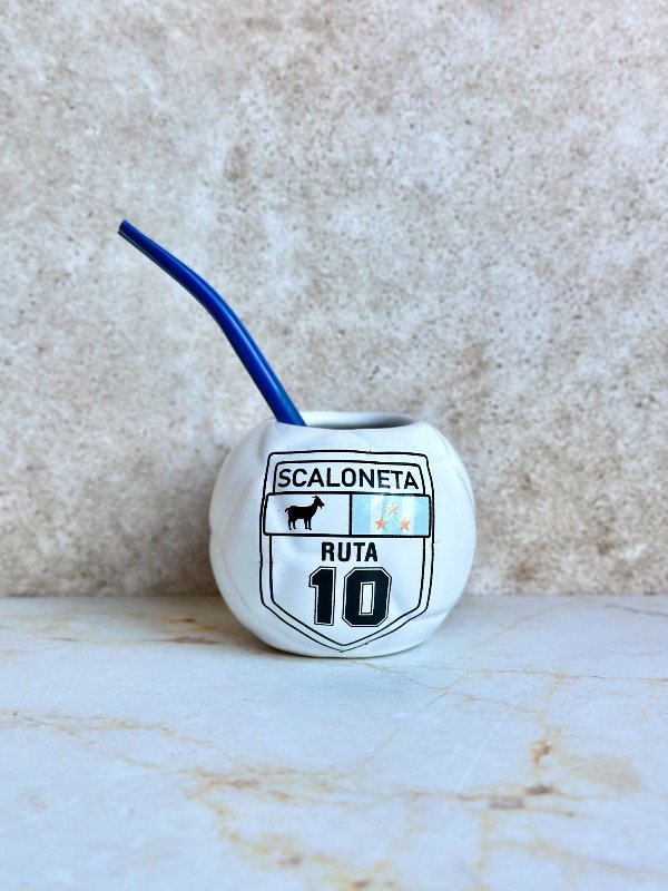 Producto - Mate pelota - Mundial "Ruta 10"