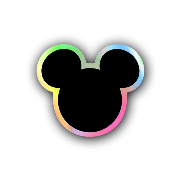 Producto - Mickey Silueta - Holográfico