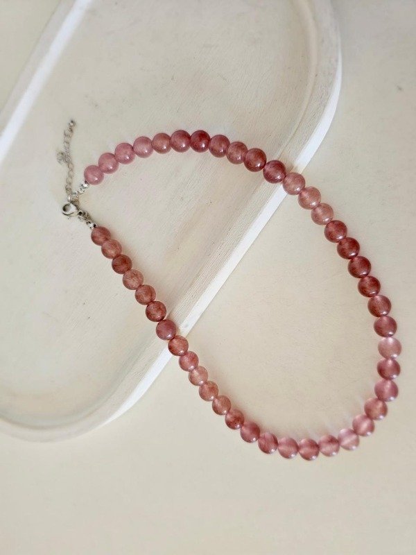Producto - Collar Cuarzo Cherry - 3
