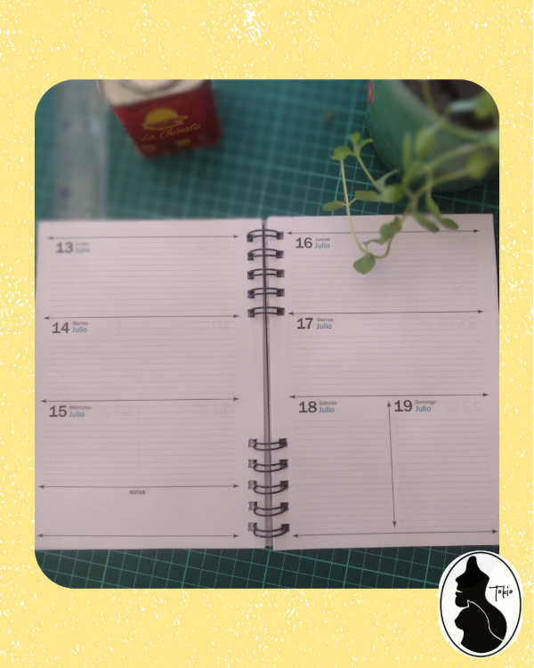 Producto - Agenda Semana a la Vista sin Horario