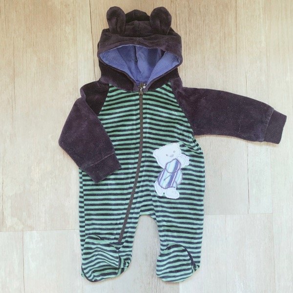 Producto - Osito Plush Verde y Azul RN